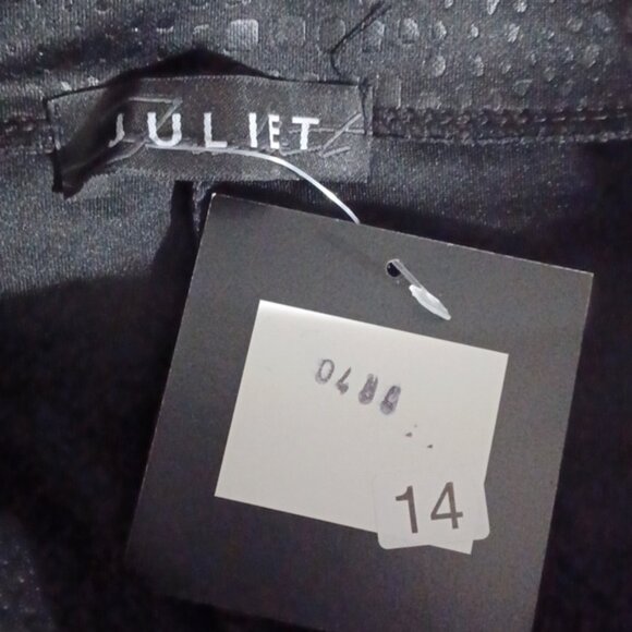 NEW WITH TAGS JULIET BLACK PANTS STRETCH - Picture 4 of 5